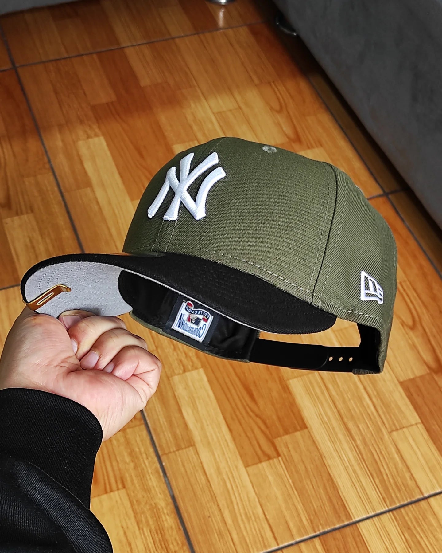 New Era New York Yankees Subway Series two Tone olive black 9 FIFTY Snapback