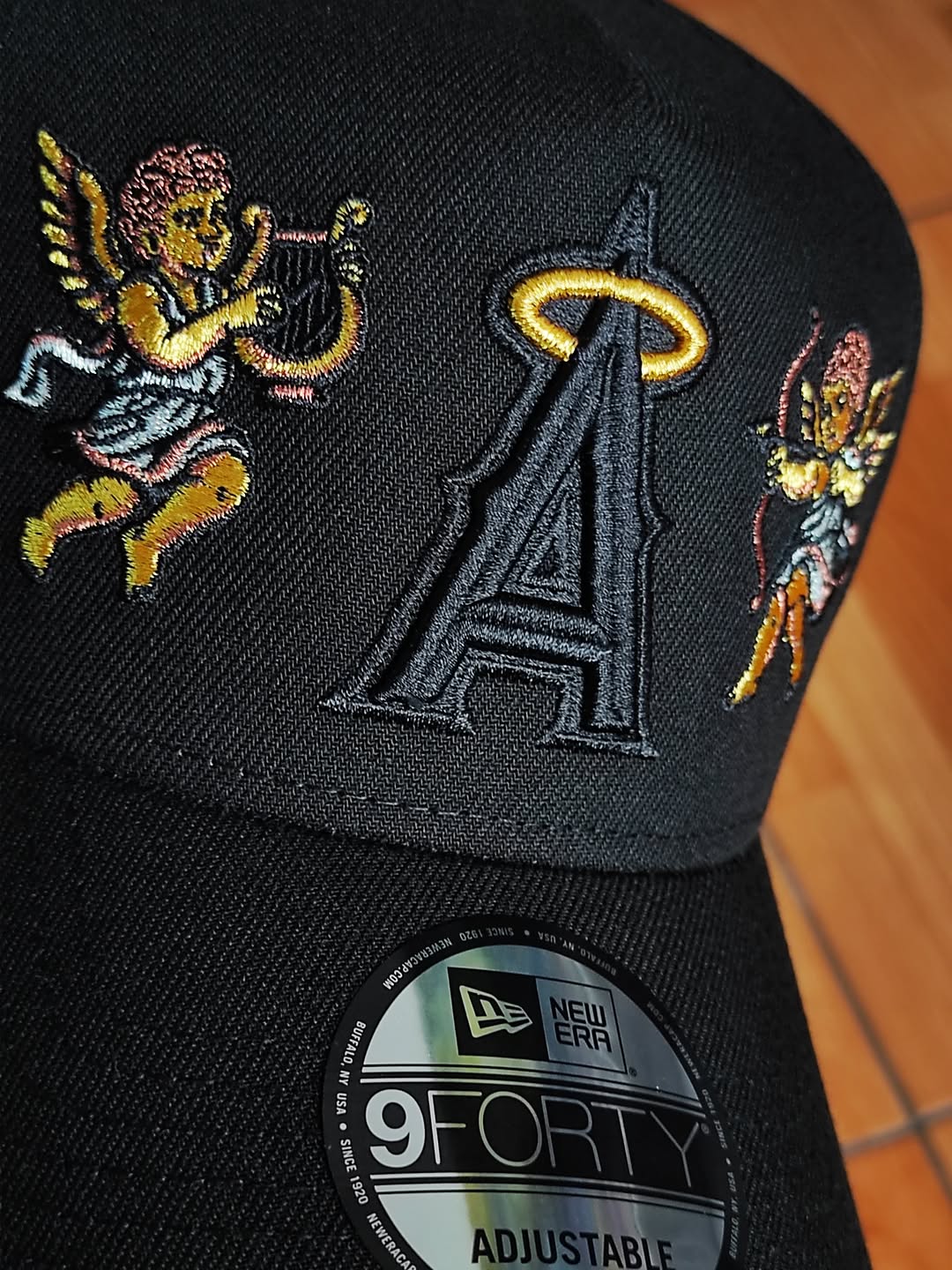 New era Angels cupid black 9FORTY A-Frame