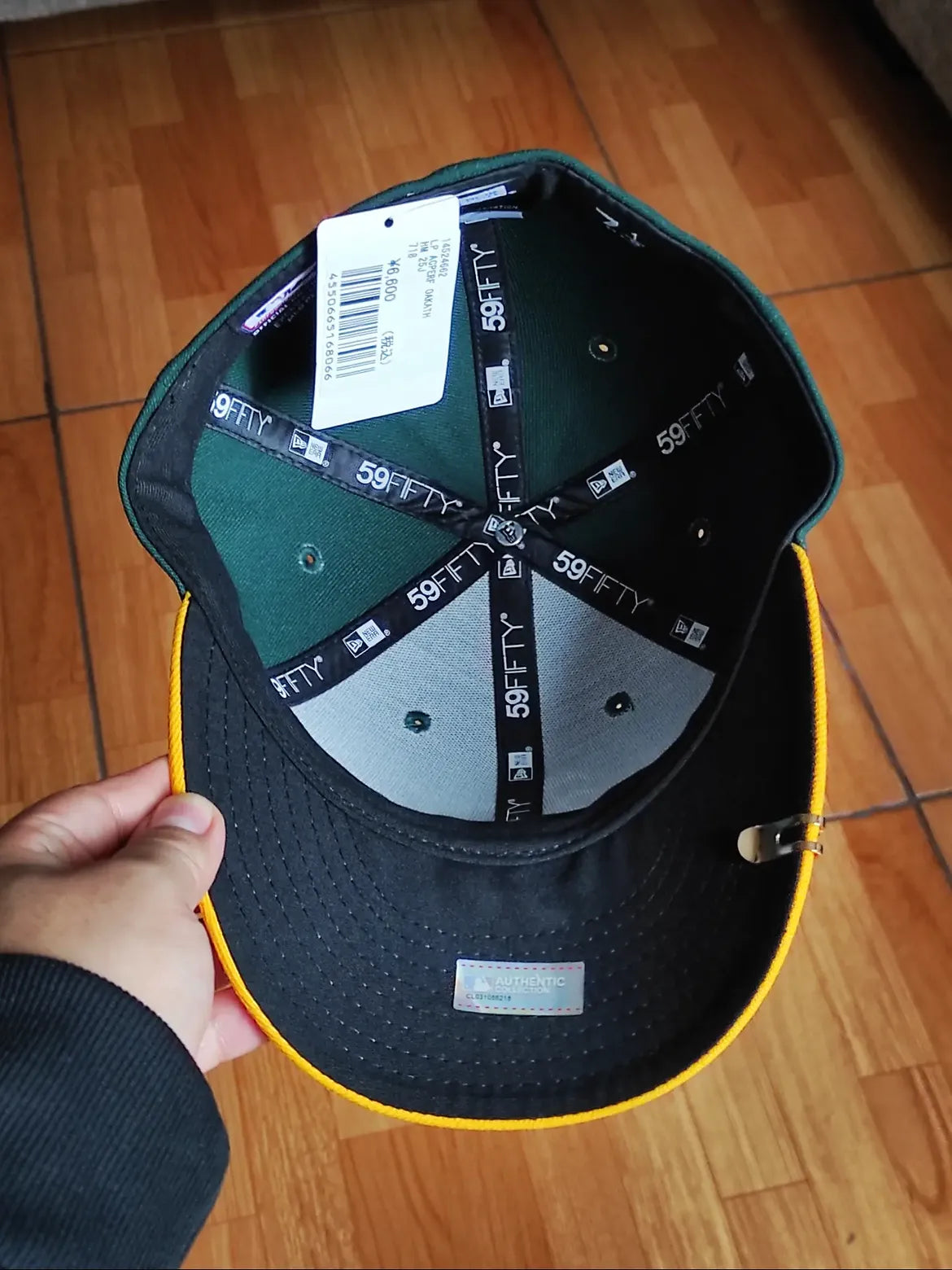 59fifty New Era Oakland Athletic low profile