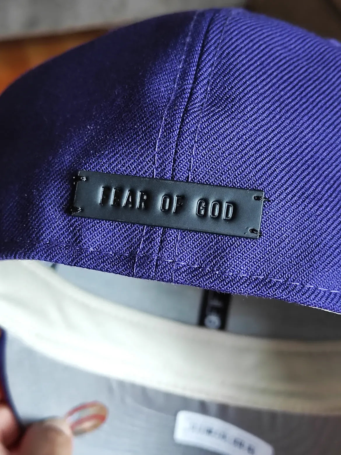New Era Colorado Rockies Fear of God Purple Essentials Classic Edition 59Fifty Fitted Hat