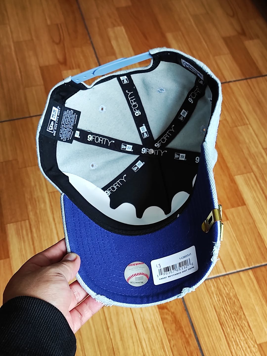 New Era New York Yankees World Series 2000 demin 9forty A-FRAME SNAPBACK