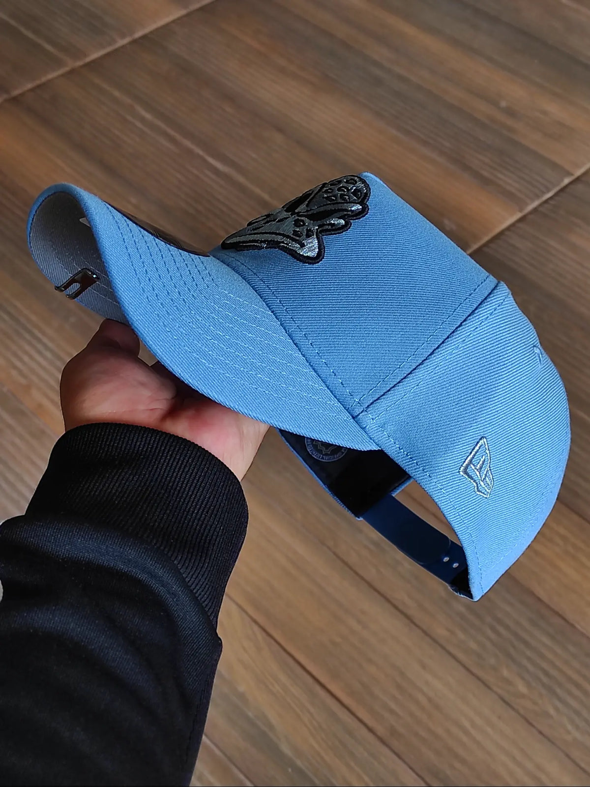 New Era Anaheim Ducks 10th Anniversary Sky Blue Prime Edition 9Forty A Frame Snapback Hat