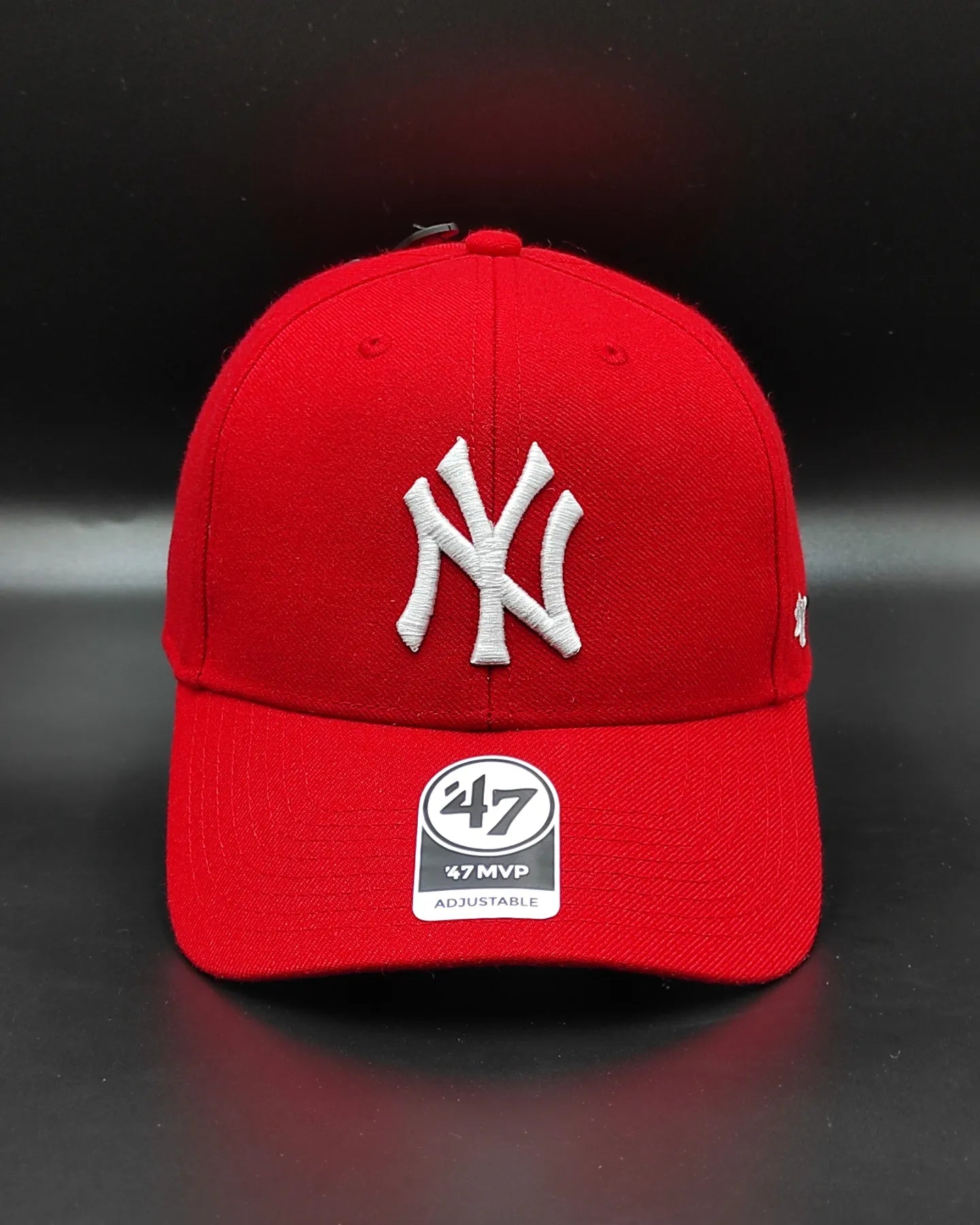 47brand New York Yankees  clasica color Rojo strapback