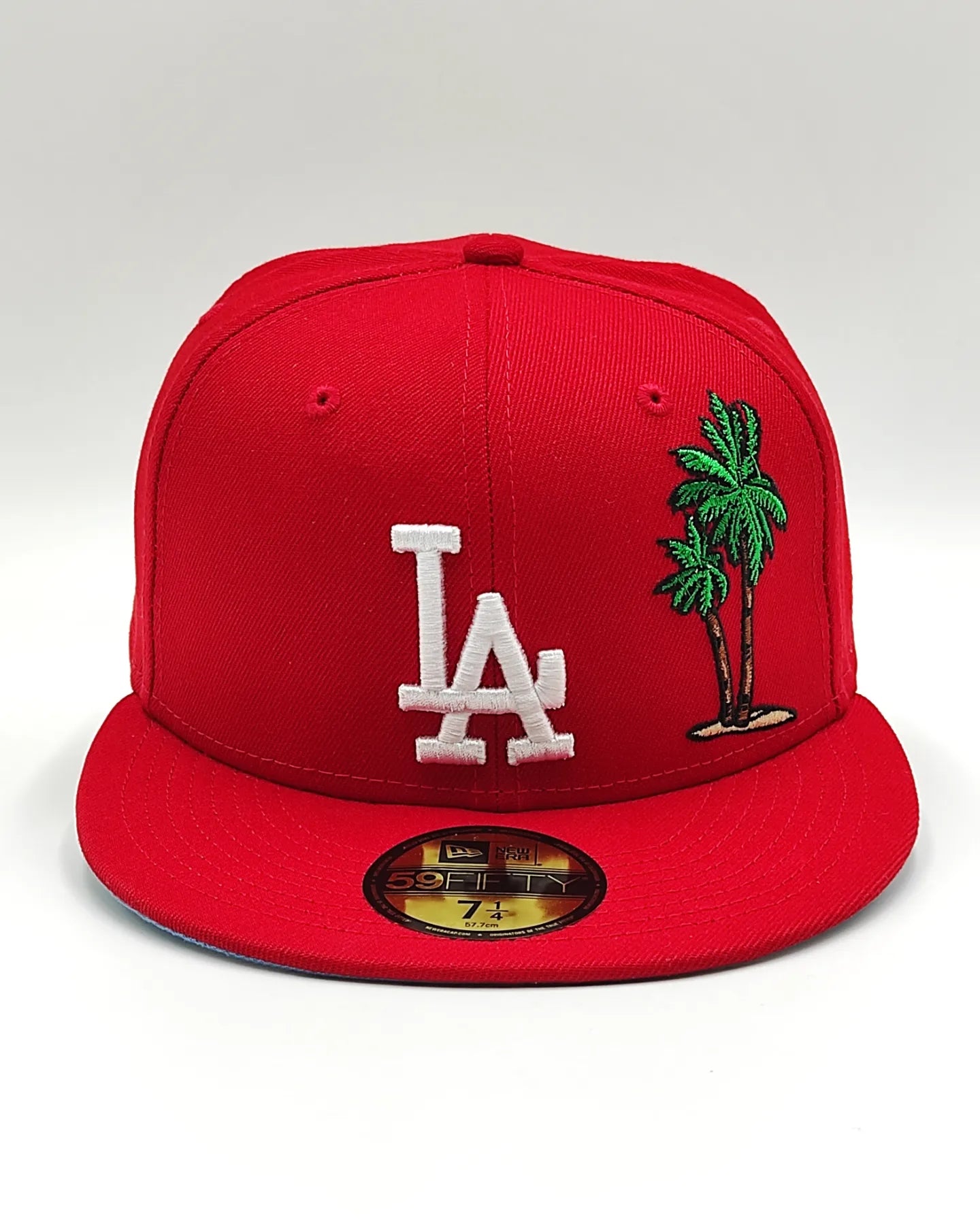 New Era Los Angeles Dodgers' palm taco red 59fifty cap