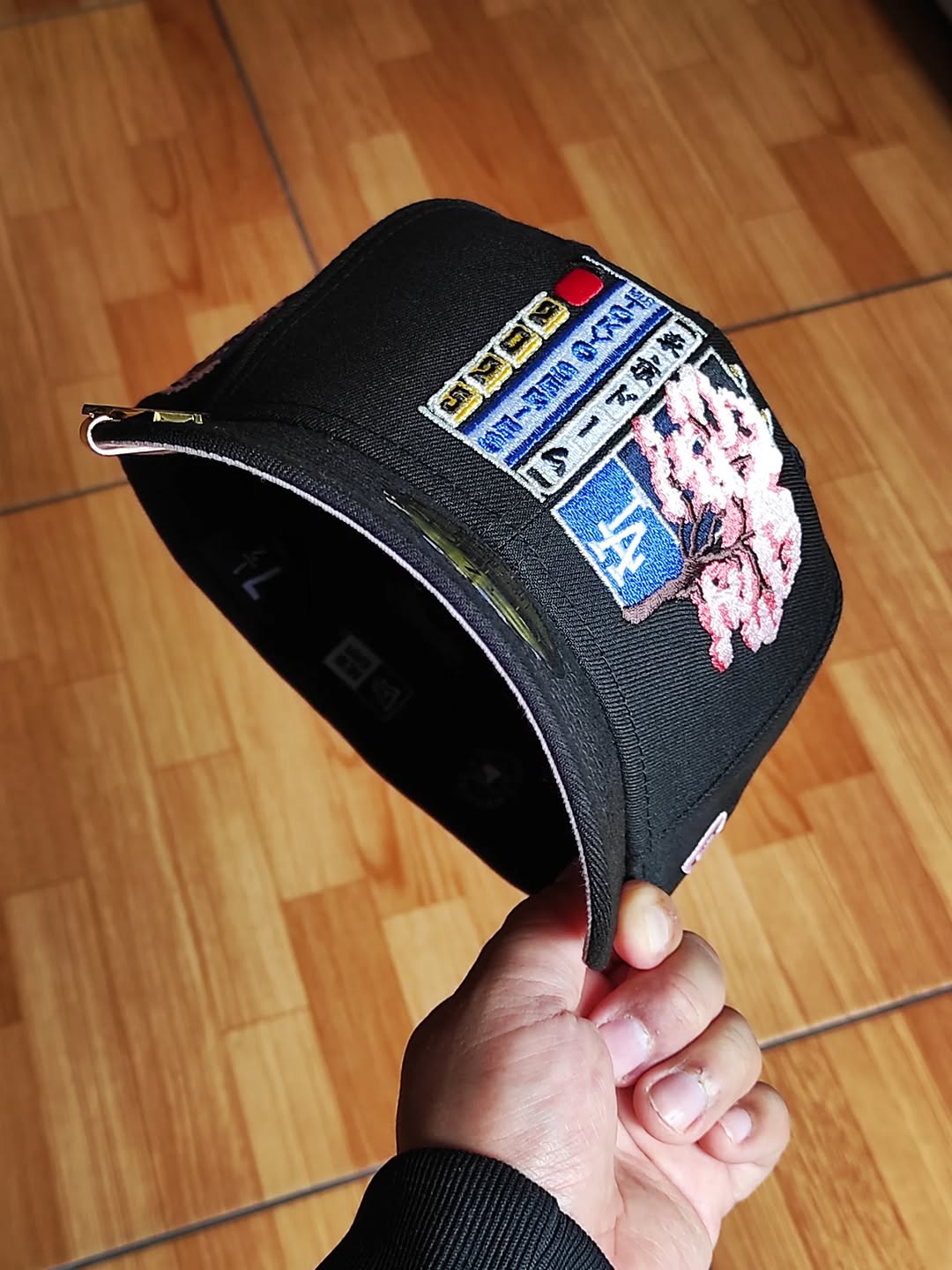 New Era Los Angeles Dodgers Tokyo🇯🇵 Series Black Pink Prime Edition 59Fifty Fitted Hat