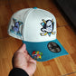 New Era Anaheim Ducks 10th aniversario Chrome aqua 🌊 two Tone 9 FORTY A-FRAME