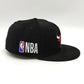 Chicago Bulls OLD SCHOOL CORDUROY SIDE-PATCH Black Fitted Hat by New Era