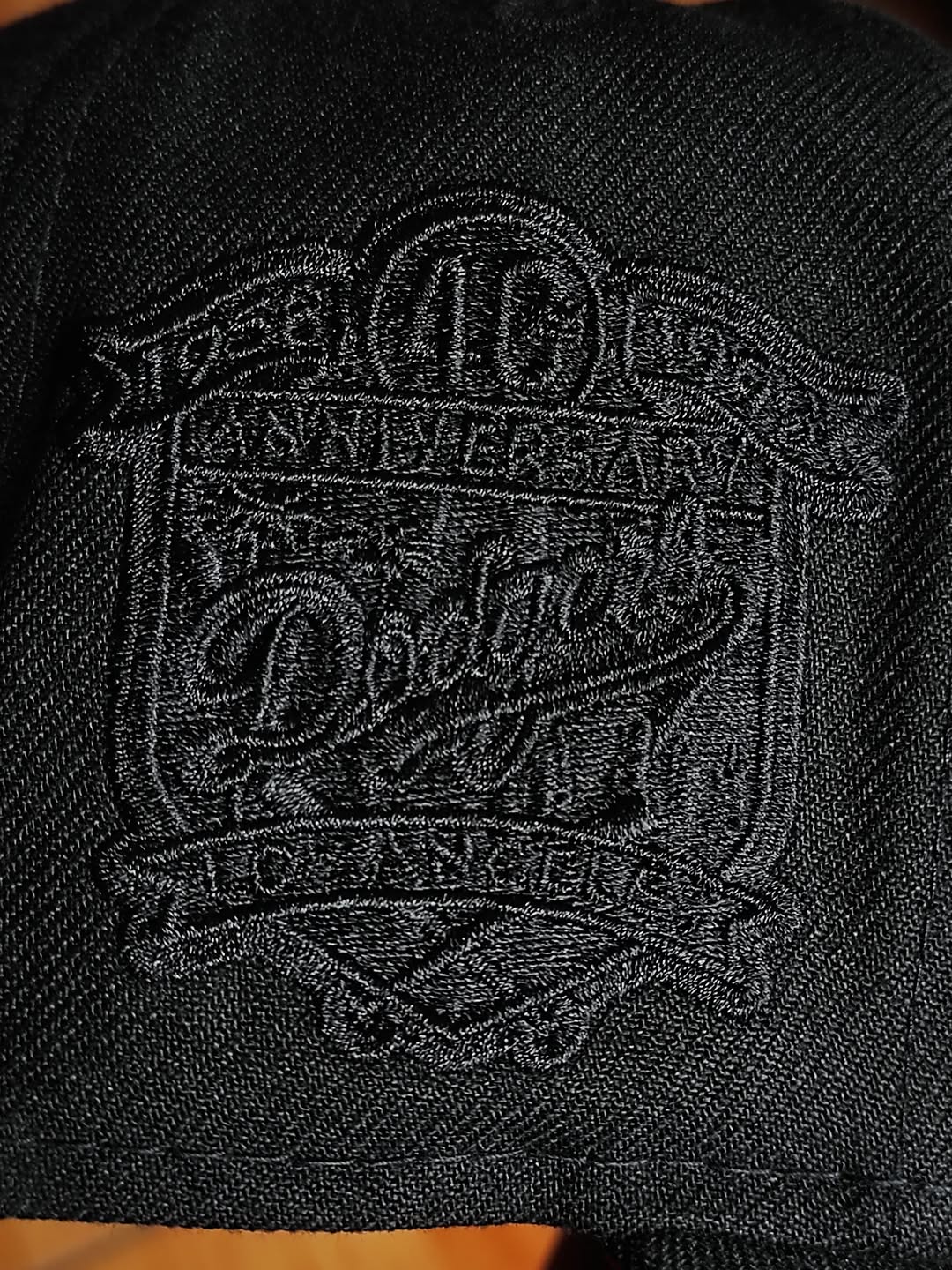 New Era Los Angeles Dodgers 40th Anniversary Black Out Red Edition 59Fifty Fitted Hat