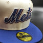 New Era 59 FIFTY Chaín stitch New York Mets - white - royal