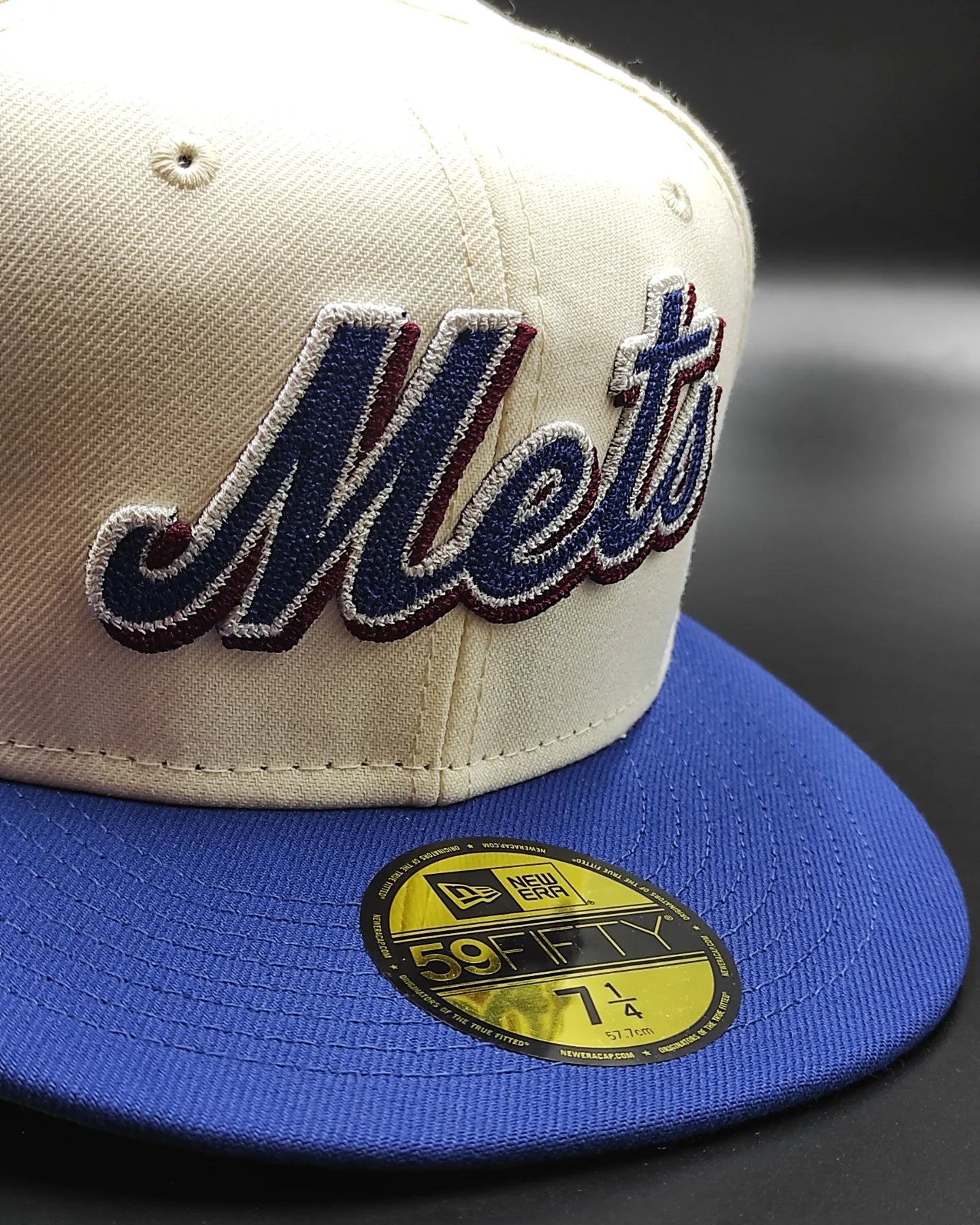 New Era 59 FIFTY Chaín stitch New York Mets - white - royal
