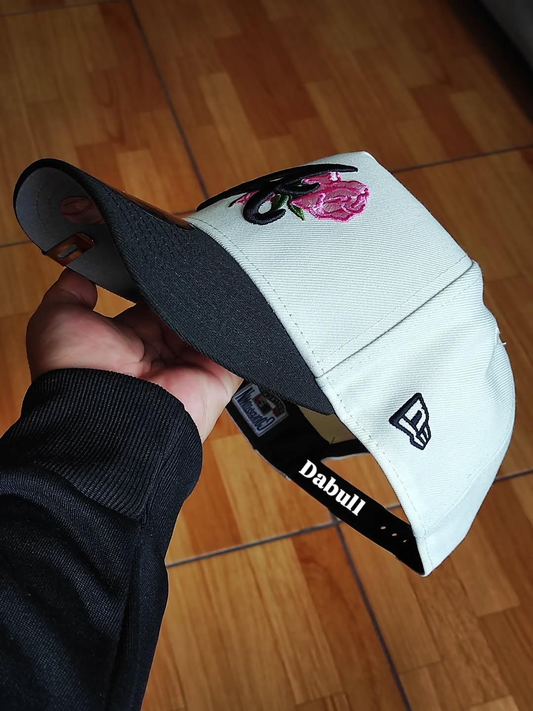 9FIFTY A-Frame Atlanta braves Chrome Black Snapback New era