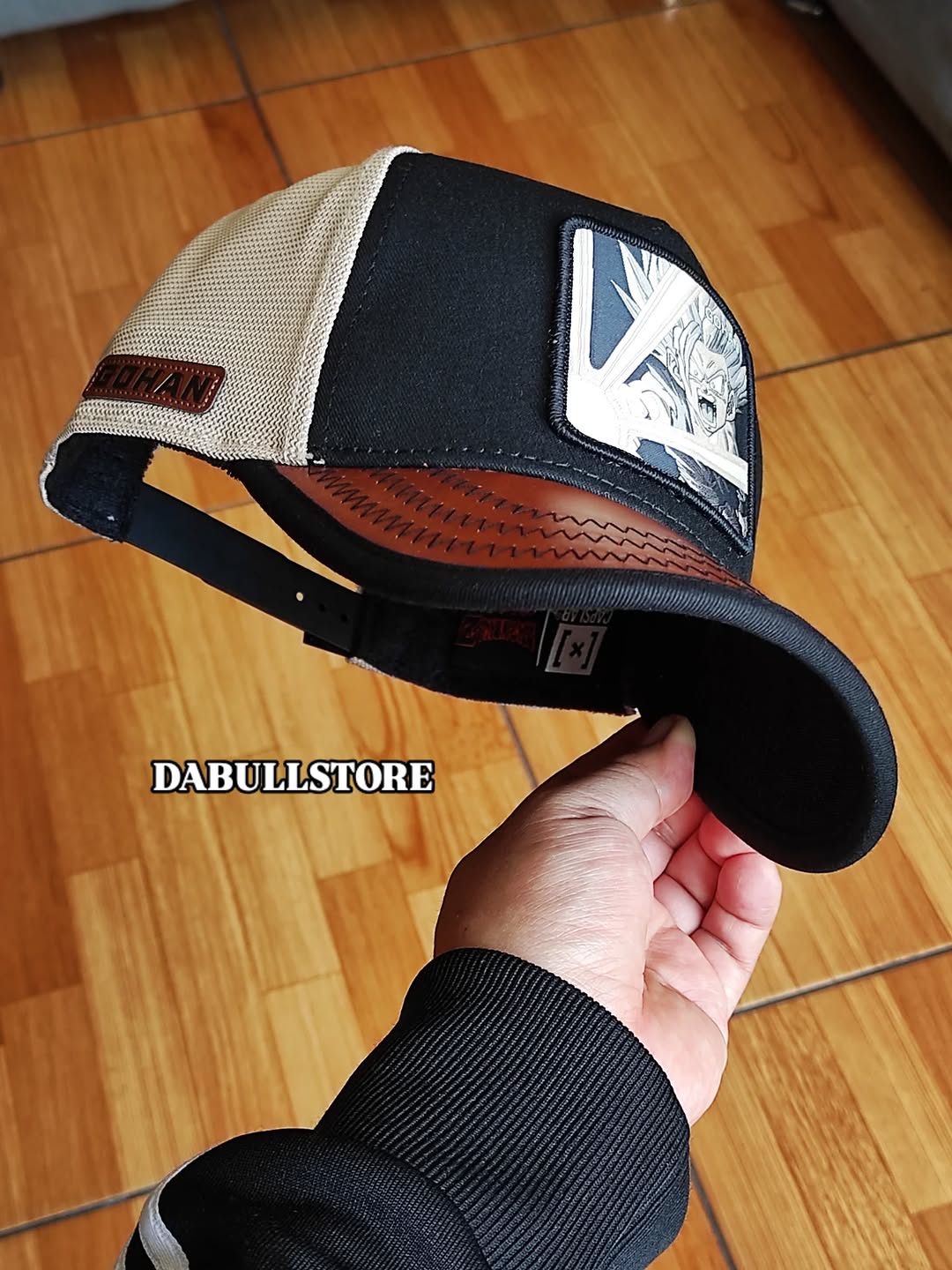 Gorra Capslab dragón ball Gohan super saya trucker cap