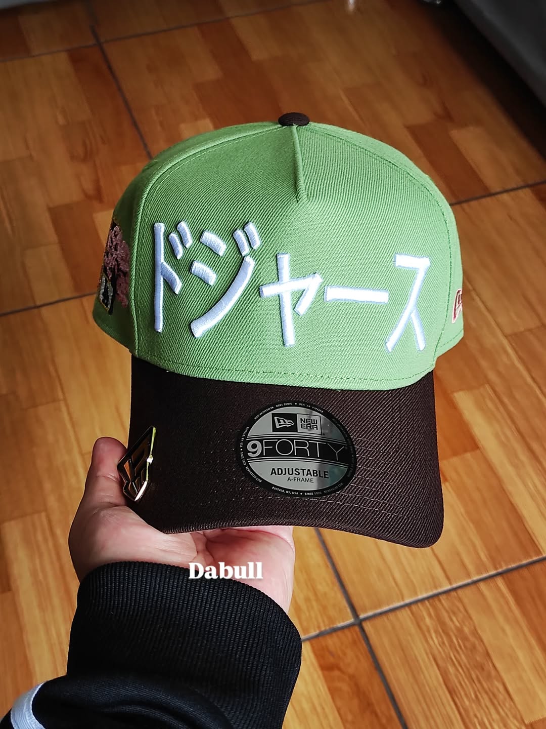 New Era Los Angeles Dodgers Tokyo series matcha green 9forty A-FRAME hat
