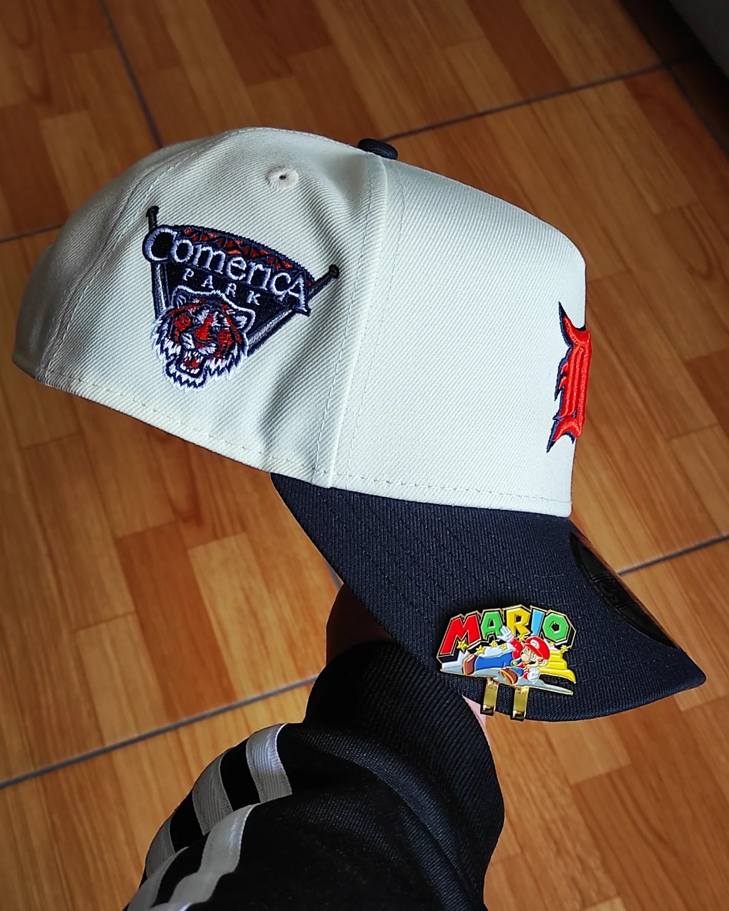 New Era Detroit Tigers comerica park tow tone Chrome baby  9forty A-FRAME