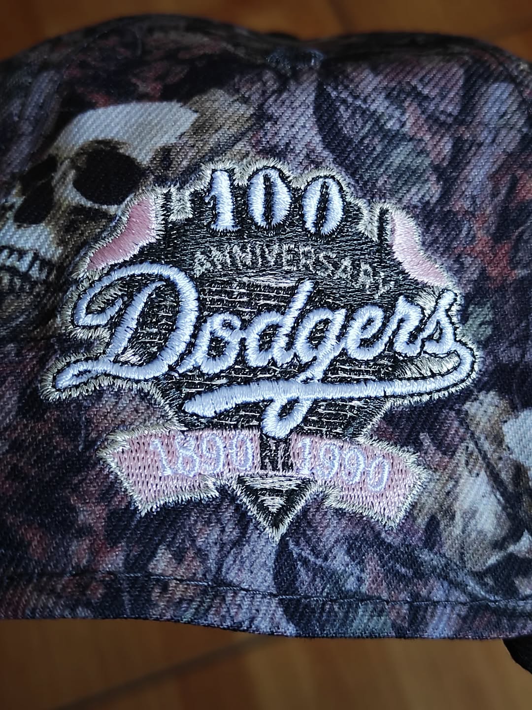 New Era Los Angeles Dodgers SKULL ☠️ 9FORTY A-FRAME hat