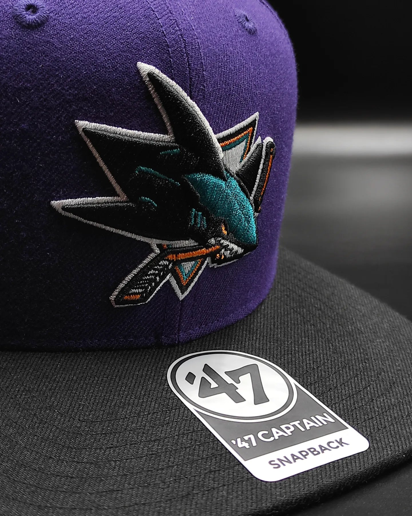 San jose sharks 1996 all star game patch snapback hat - 47 brand