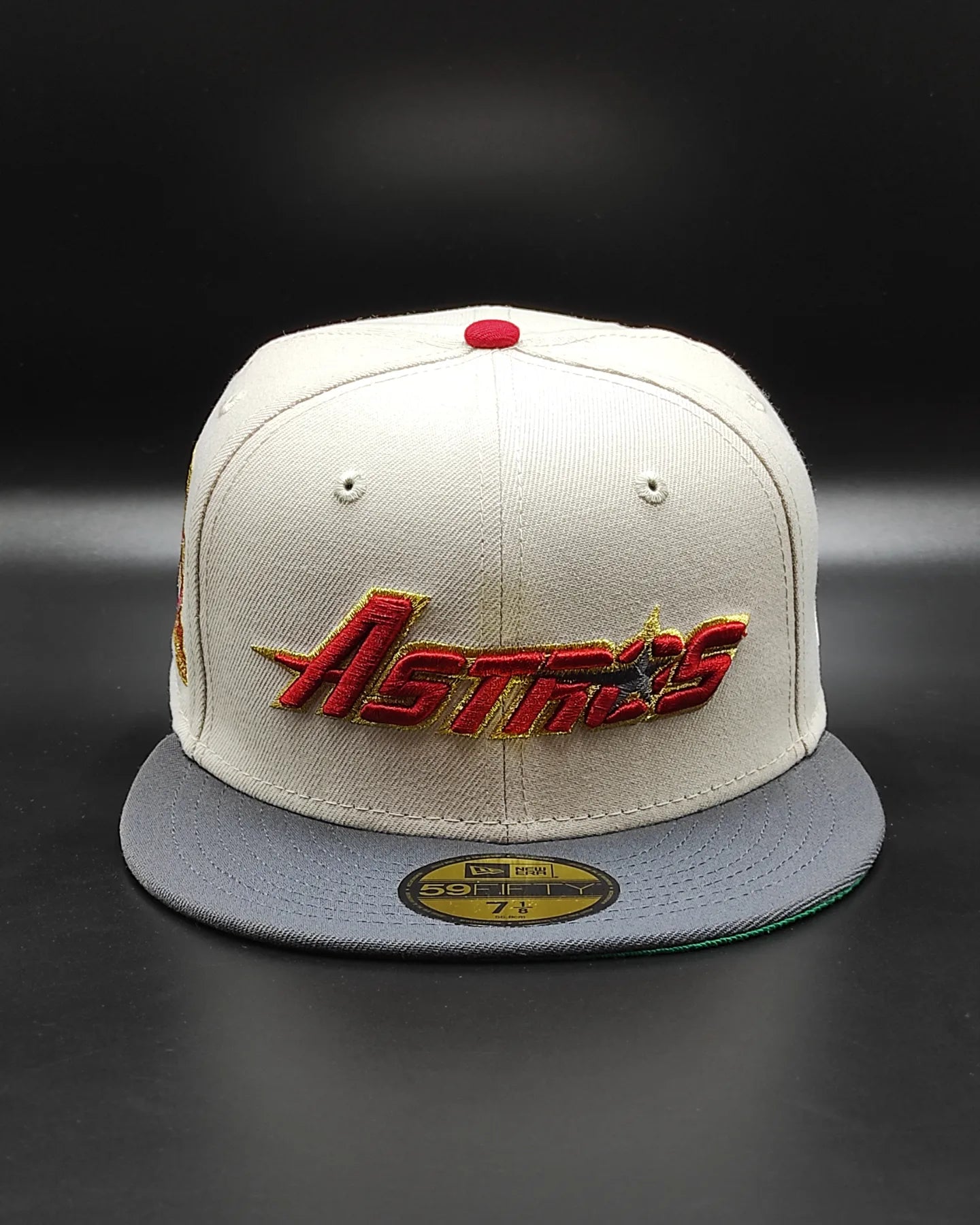 Casquette New Era 59FIFTY Houston Astros Anniversary - Laine Mélangée - Taille 7 1/8 - NEUF
