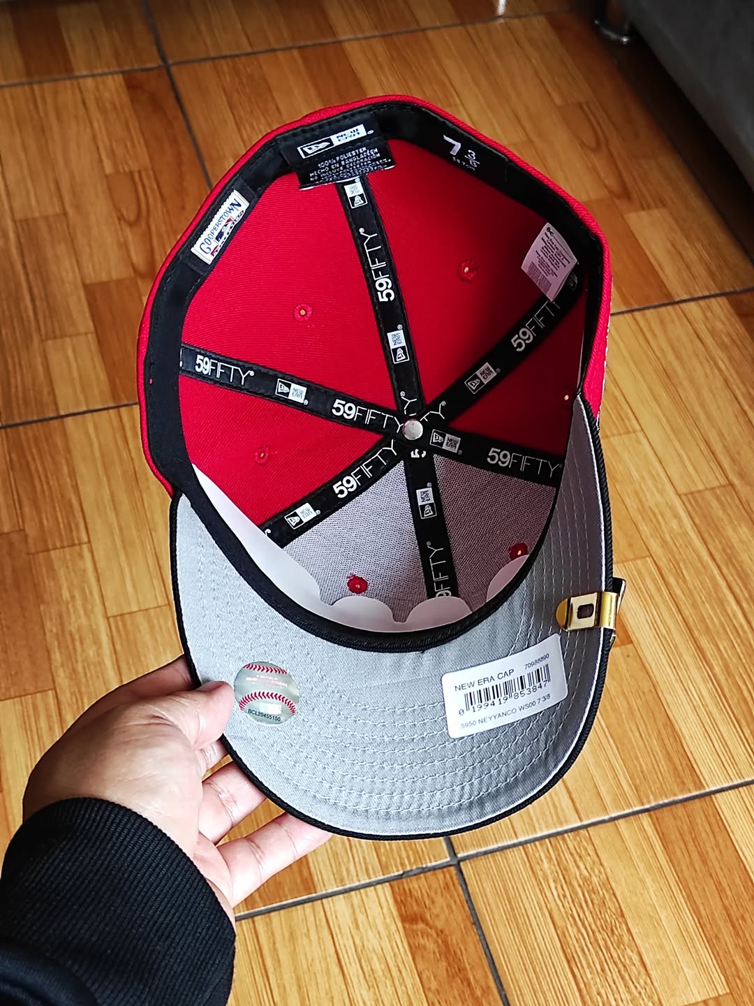 New era New York Yankees Champions 2000 red BLACK  59FIFTY FITTED