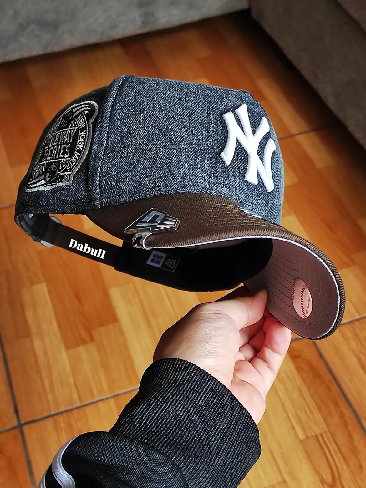 New Era New York Yankees Subway series denim Two Tone 9Forty A-frame Snapback