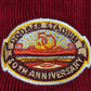 New Era 59fifty cord dream los angeles dodgers 50th anniversary stadium patch hat- maroon