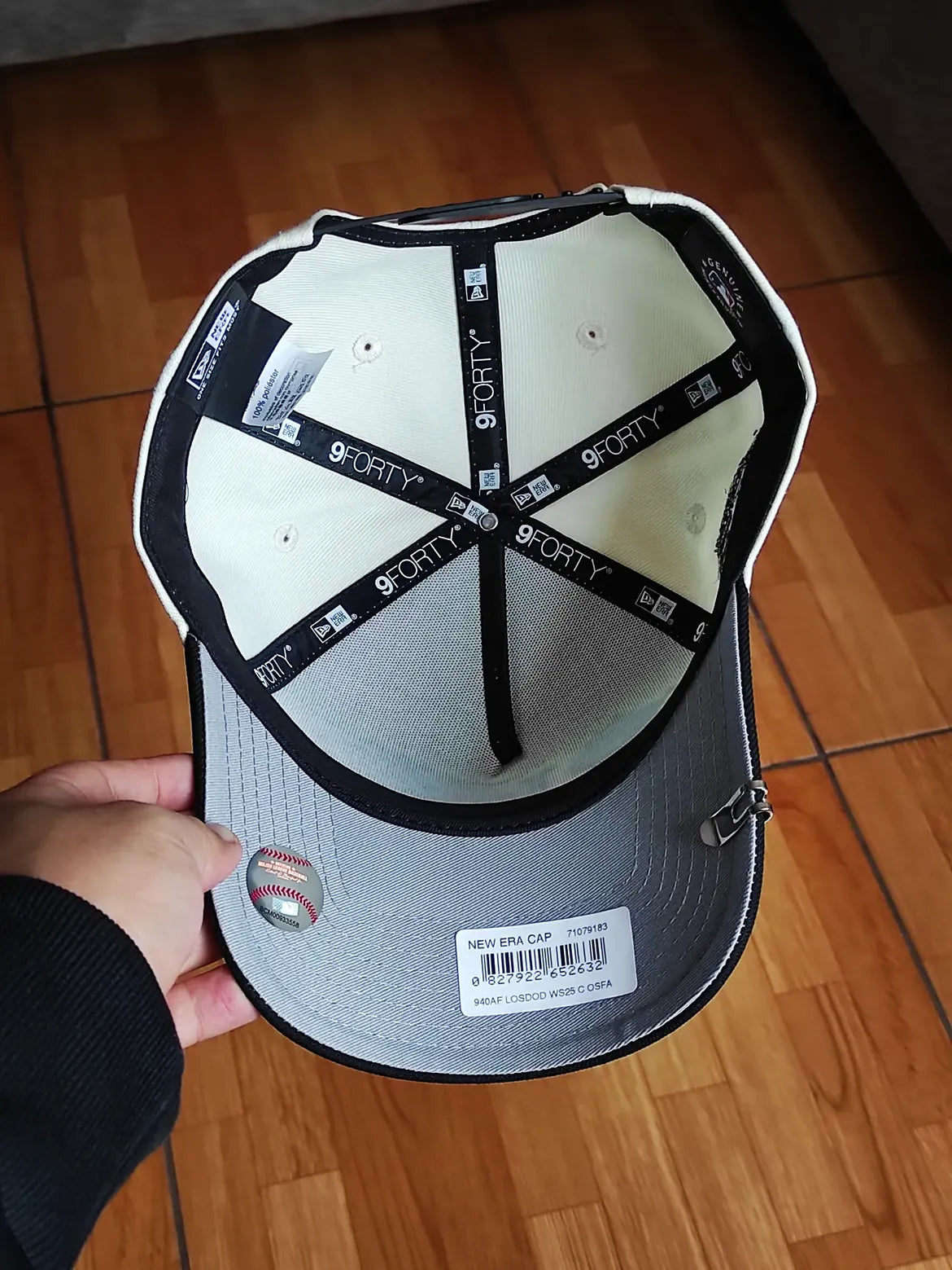 New Era Los Angeles Dodgers World Series 2025 Dragon Chrome Two Tone Edition 9Forty A Frame Snapback Hat