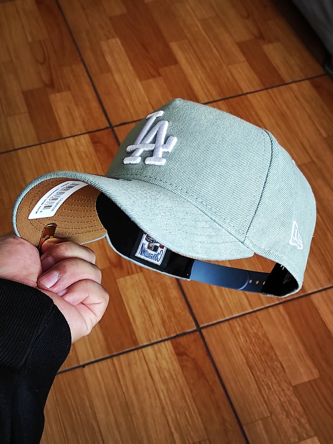 Los Angeles Dodgers'Denim White' 9FORTY A-Frame Snapback