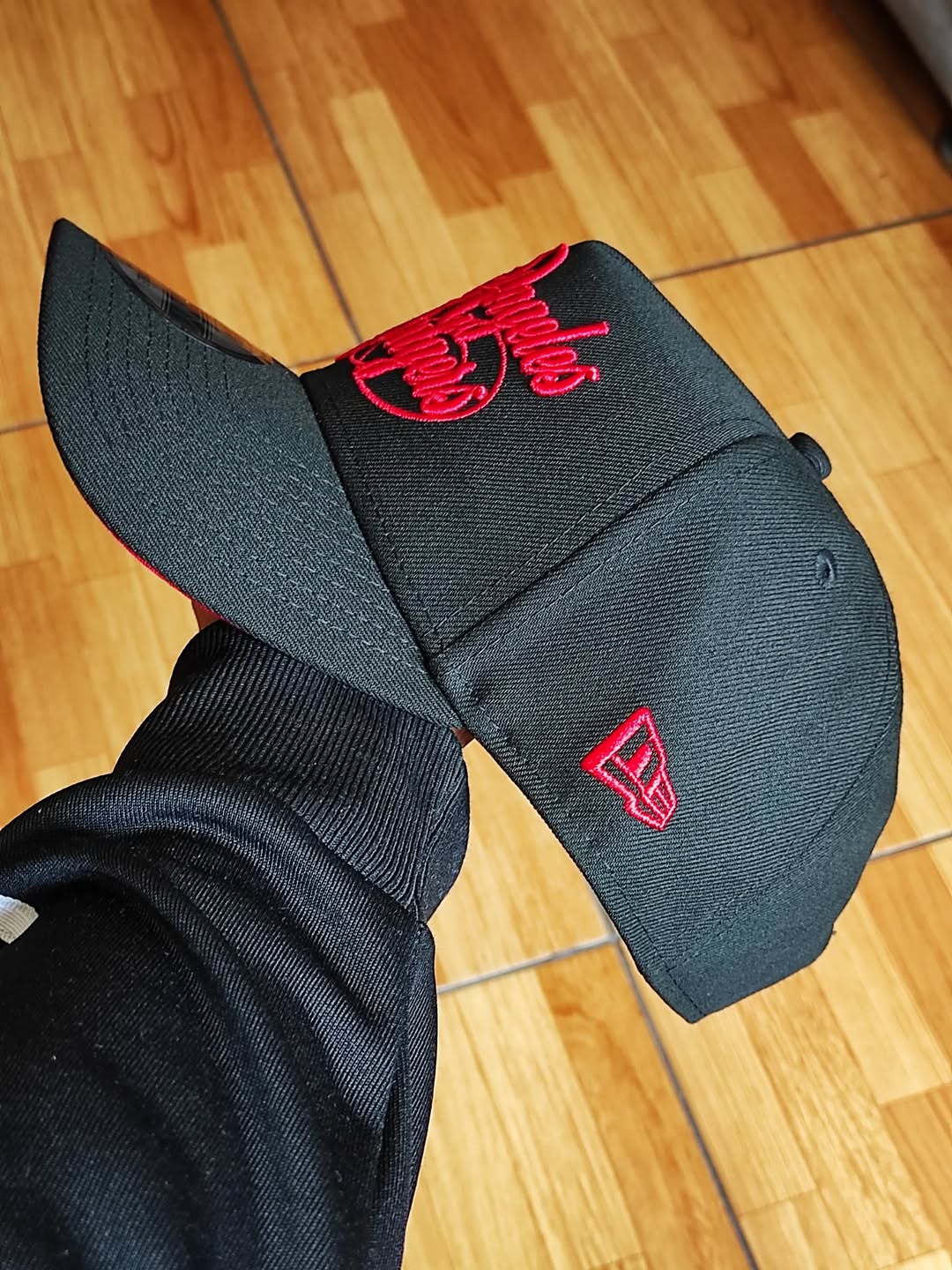 New Era Los Angeles Dodgers rose script 9Forty A Frame Snapback