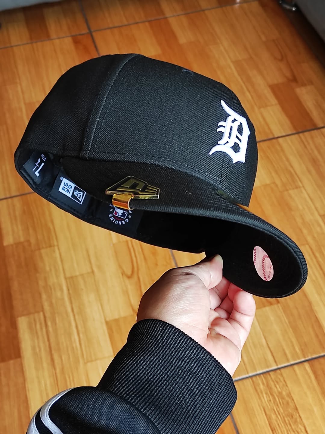 New Era Detroit tigers clásica negra 59Fifty Fitted Hat
