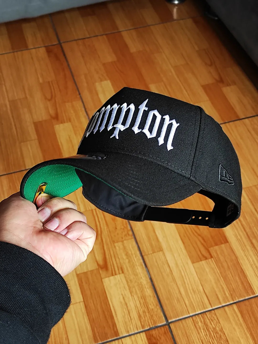 New Era of Compton black 9Forty A-frame Snapback