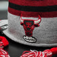 Chicago Bulls Knit Beanie Hat by New Era