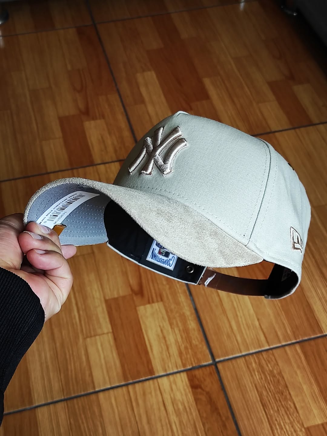 New York Yankees 'Cream ' 9FORTY A-Frame Strapback New era