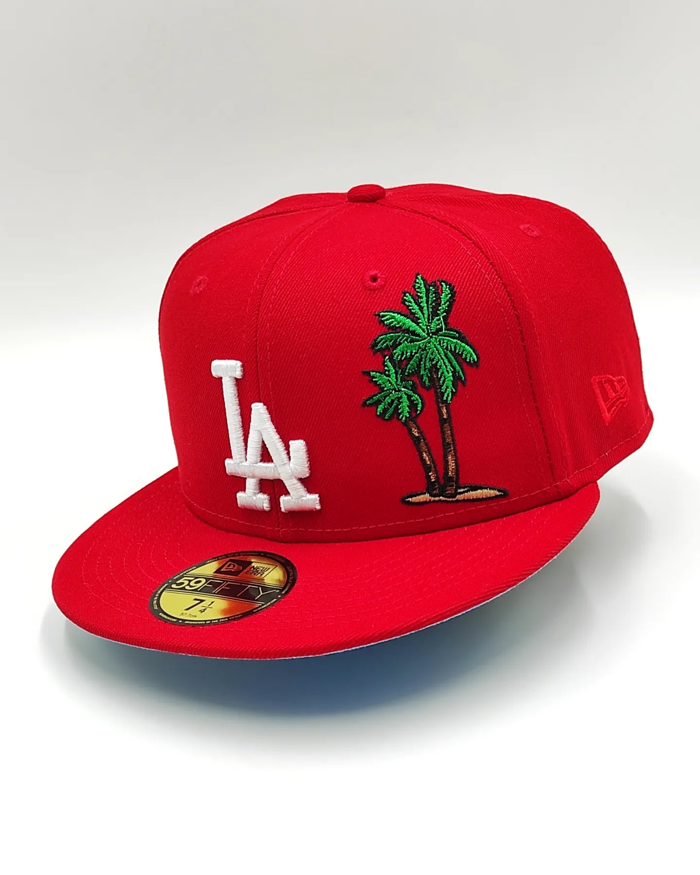 New Era Los Angeles Dodgers' palm taco red 59fifty cap