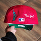 New Era New York Yankees 27x World Champions Metallic Pewter Red Prime Edition 59Fifty Fitted Hat