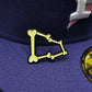 Pin Metálico Skull New Era Flag