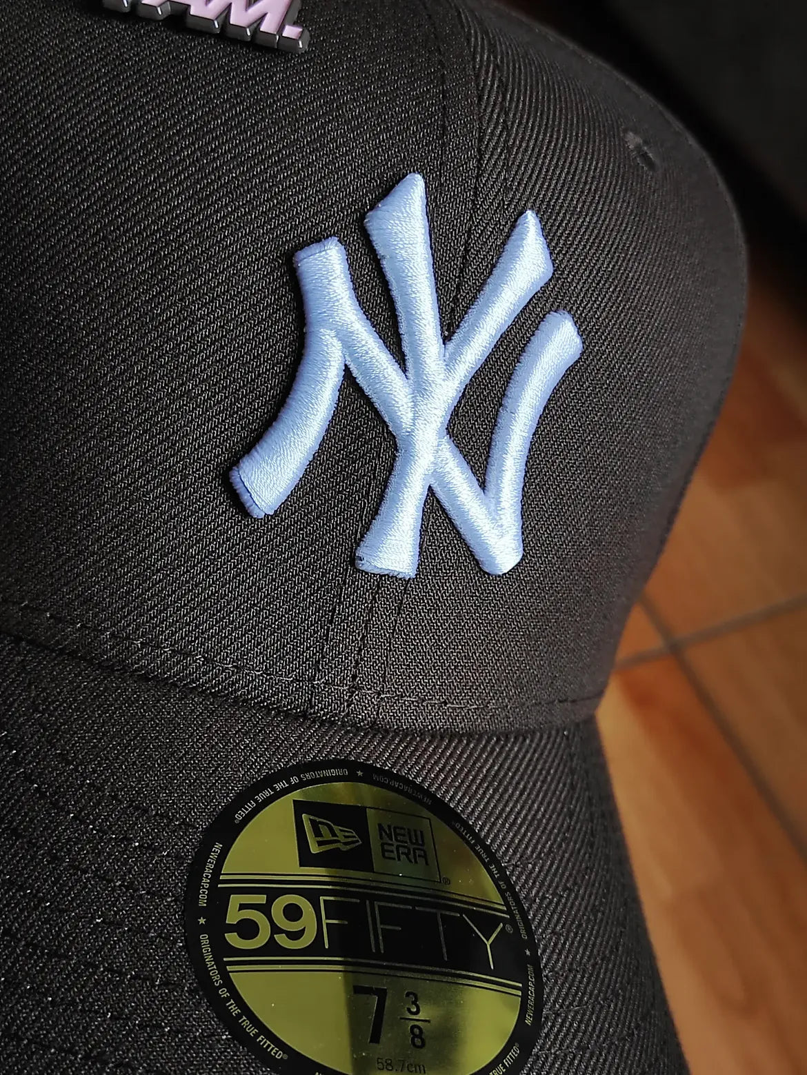 New York yankees mlb walnut pink uv / new era 59fifty