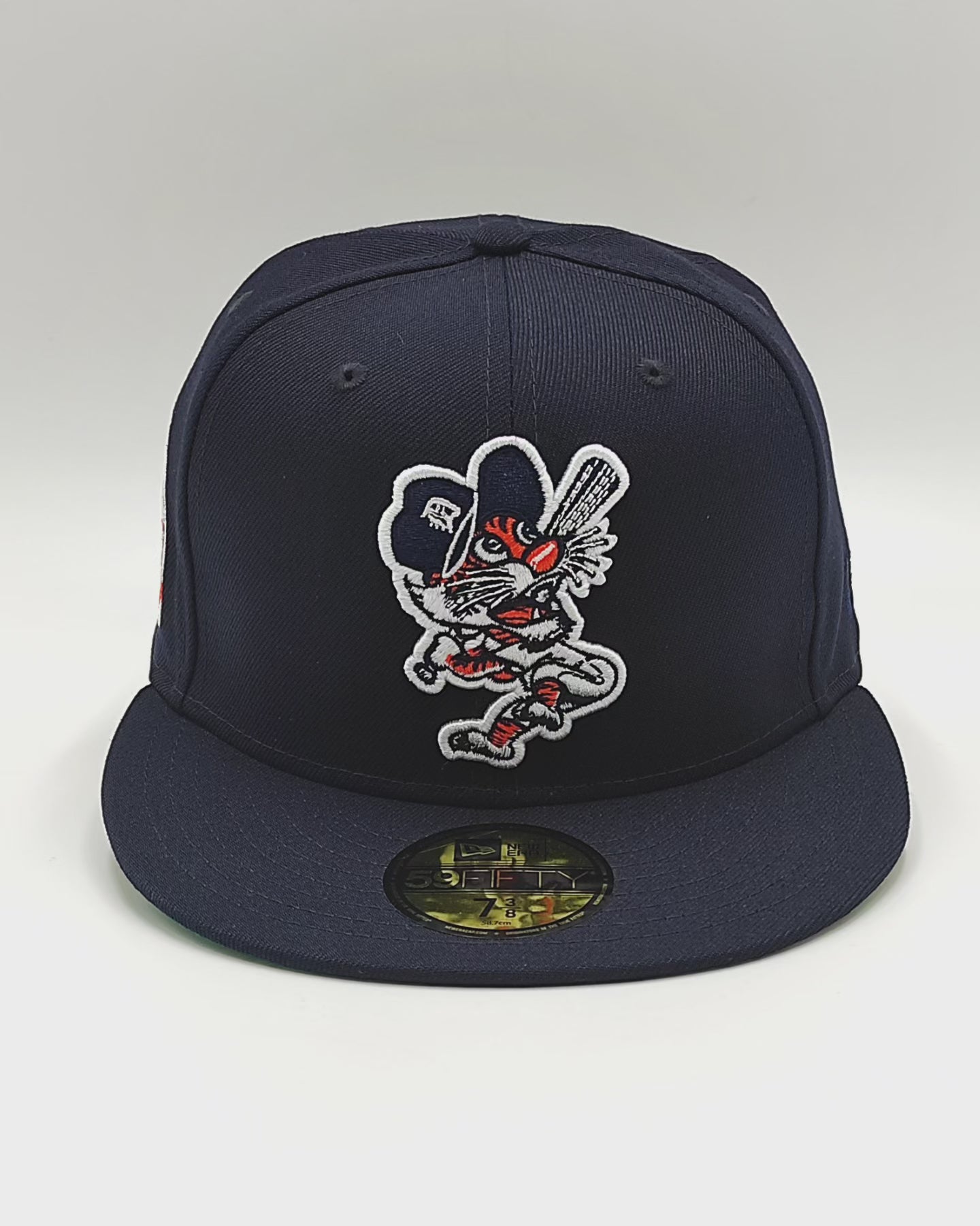 New Era Detroit tigers stadium patch navy throwback edition 59fifty fitted cap