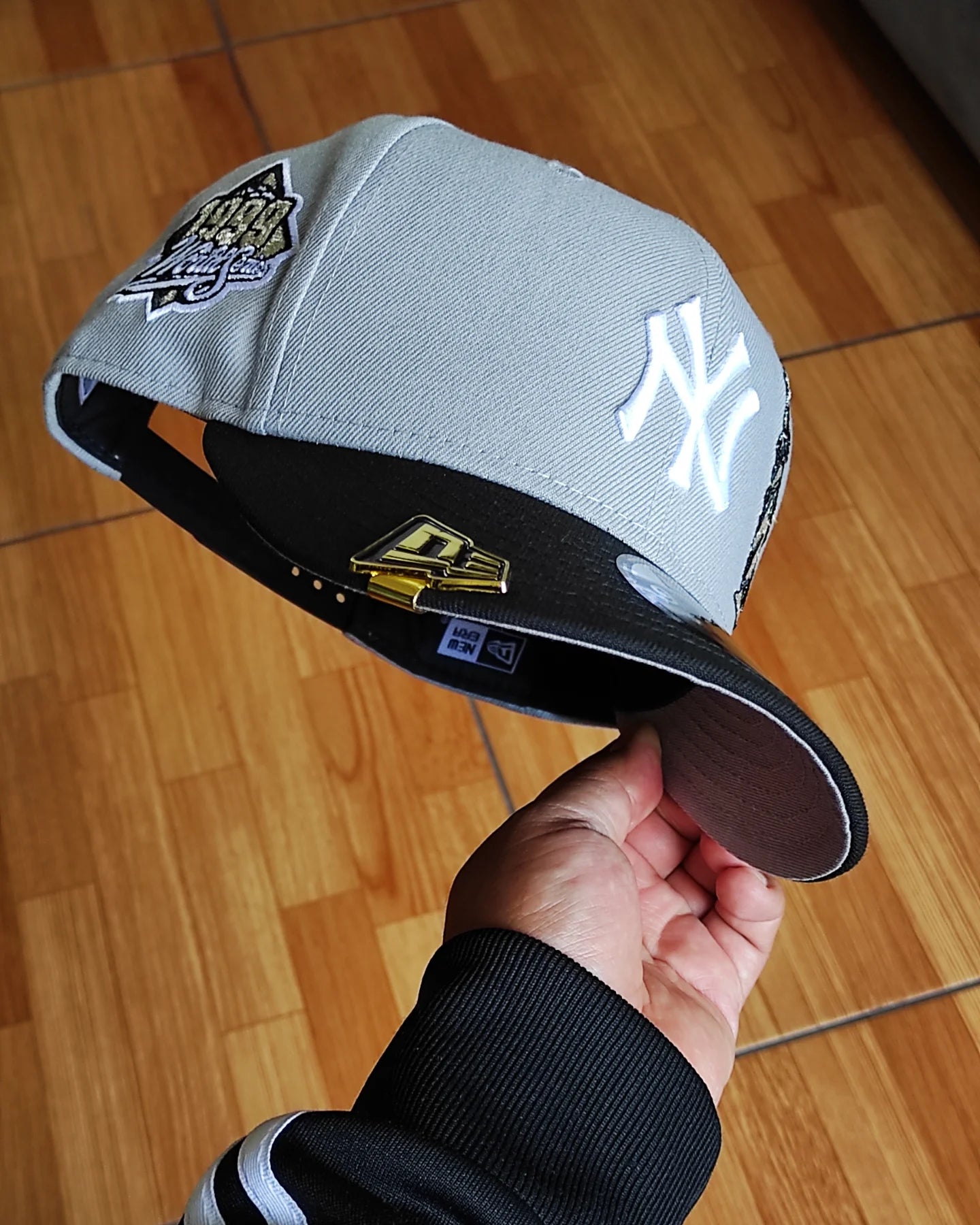 New Era New York Yankees 🗽 world series 1999 plomo negro 9 FIFTY Snapback