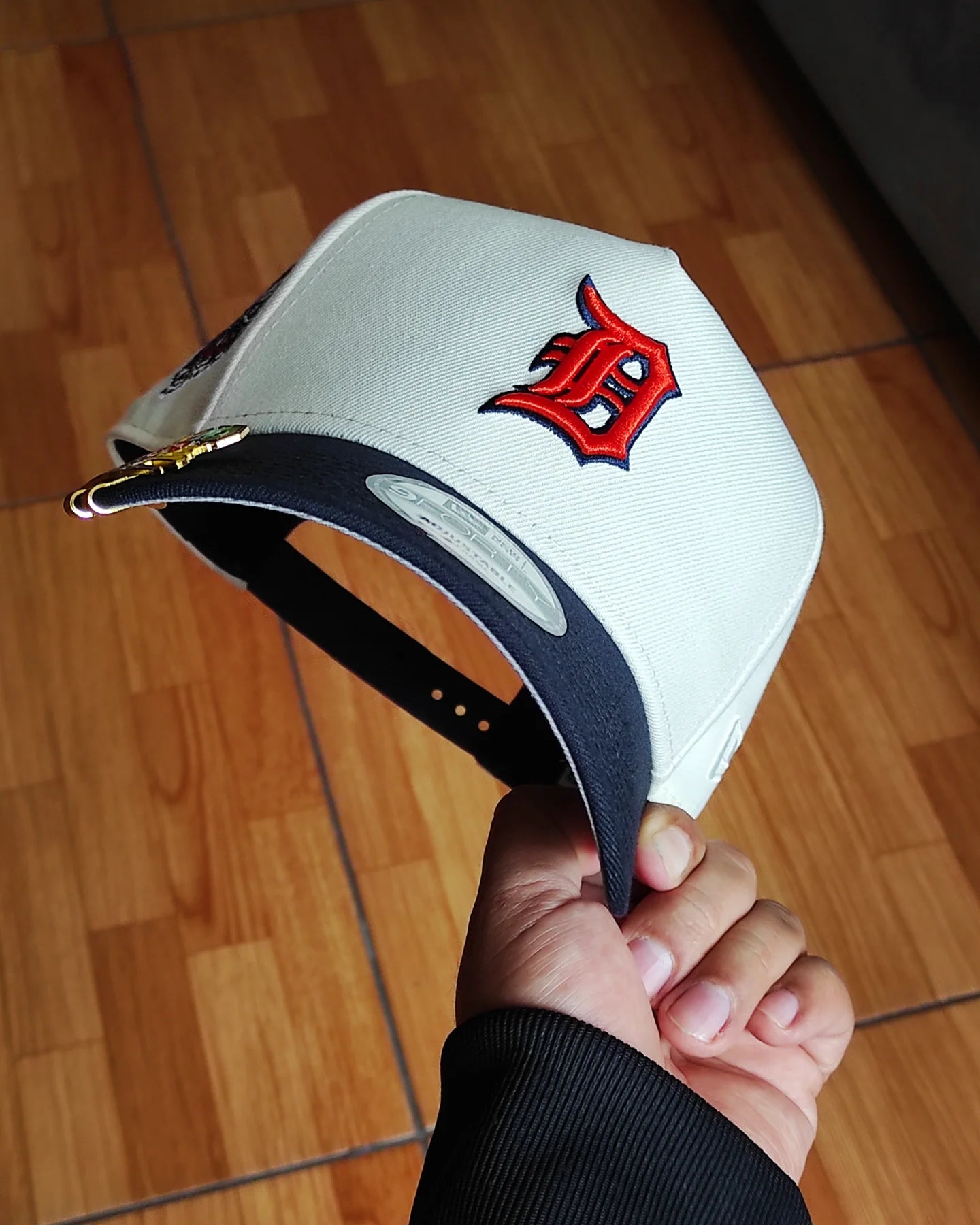New Era Detroit Tigers comerica park tow tone Chrome baby  9forty A-FRAME
