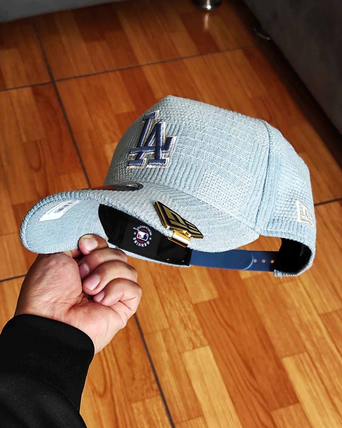 New Era Los Angeles Dodgers Denim Logo essentials 9 forty a-frame
