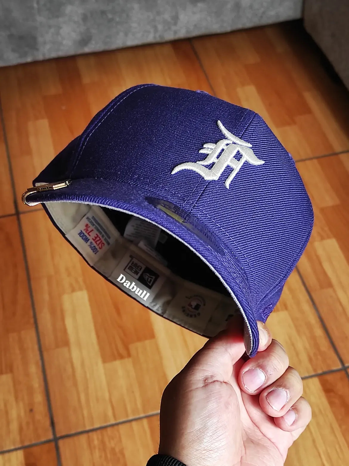 New Era Colorado Rockies Fear of God Purple Essentials Classic Edition 59Fifty Fitted Hat