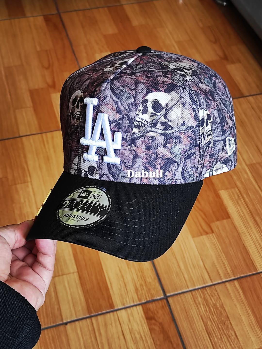 New Era Los Angeles Dodgers SKULL ☠️ 9FORTY A-FRAME hat