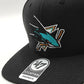 47brand San Jose Sharks captain snapback cap schwarz