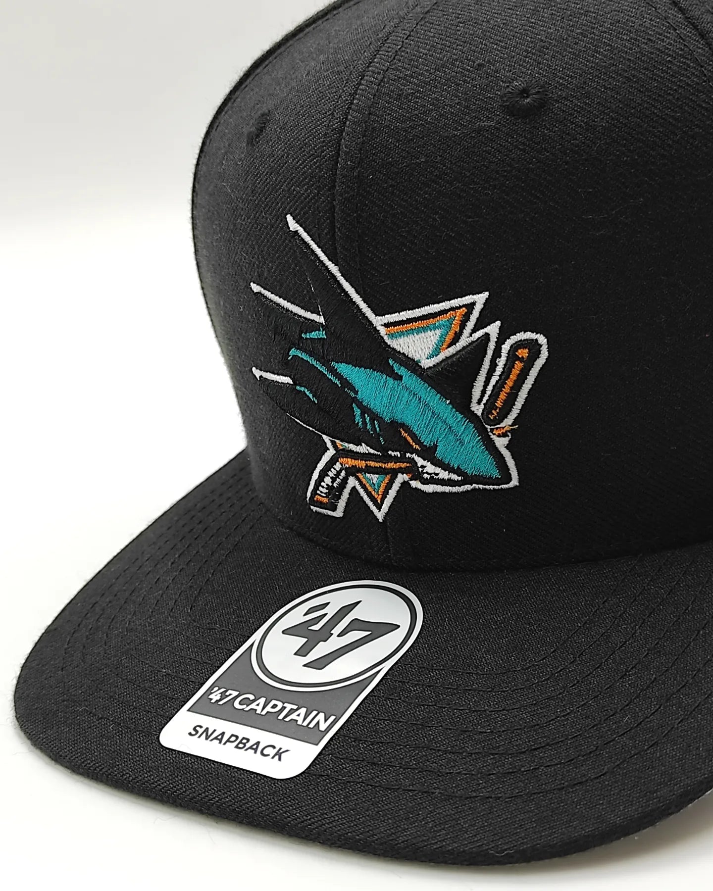 47brand San Jose Sharks captain snapback cap schwarz