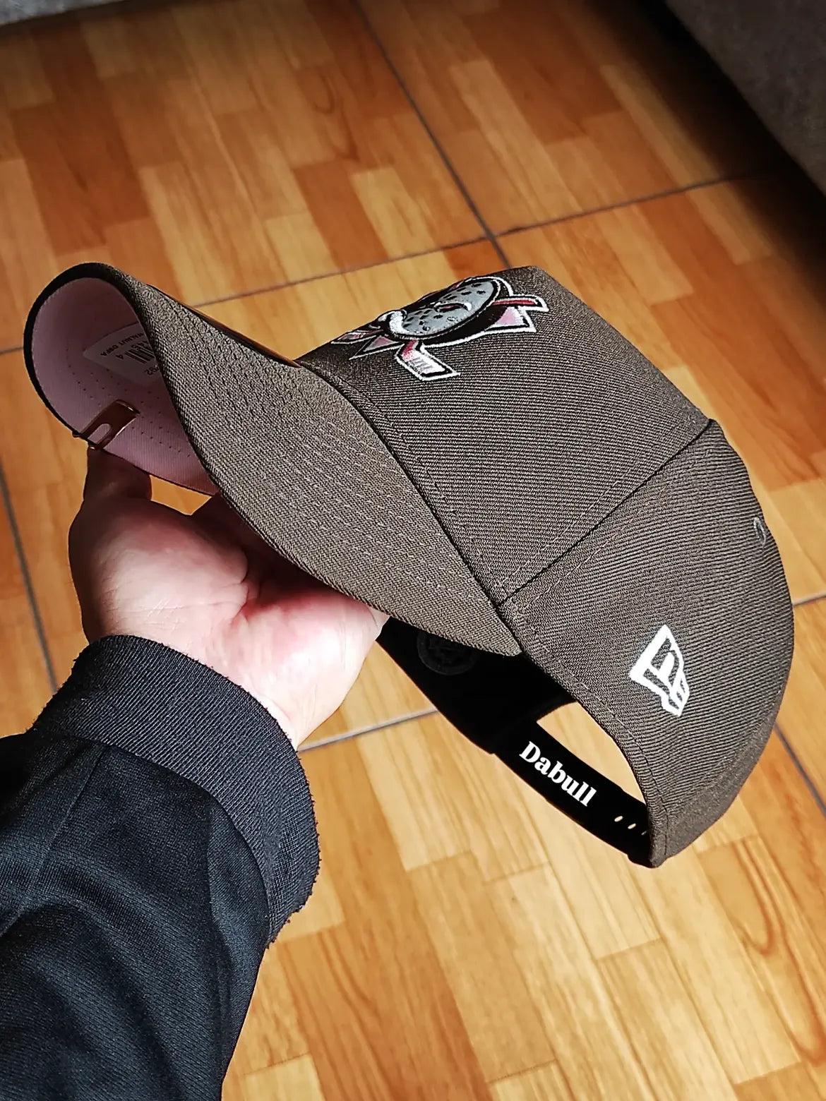 New era Anaheim ducks 30 TH aniversario Brown Forty A-frame Snapback