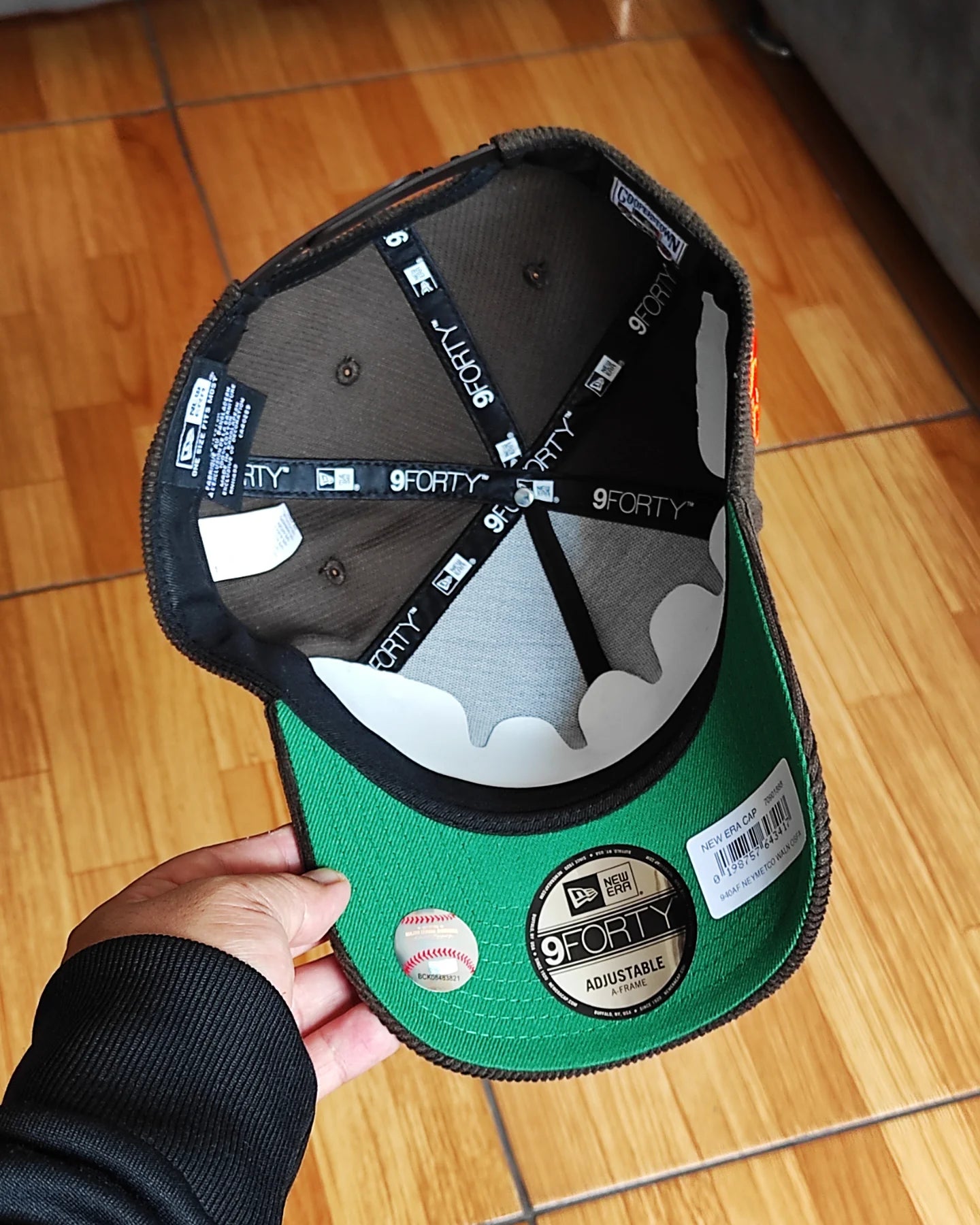 New Era New York Mets corduroy Brown 9 FORTY A-FRAME