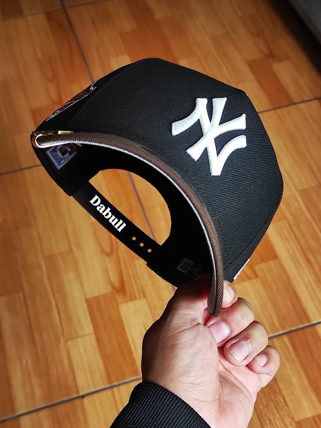 New Era New York Yankees world series Black Brown 9FORTY A-FRAME Snapback