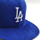 Los Angeles Dodgers OLD SCHOOL CORDUROY SIDE-PATCH Black Fitted Hat by New Era