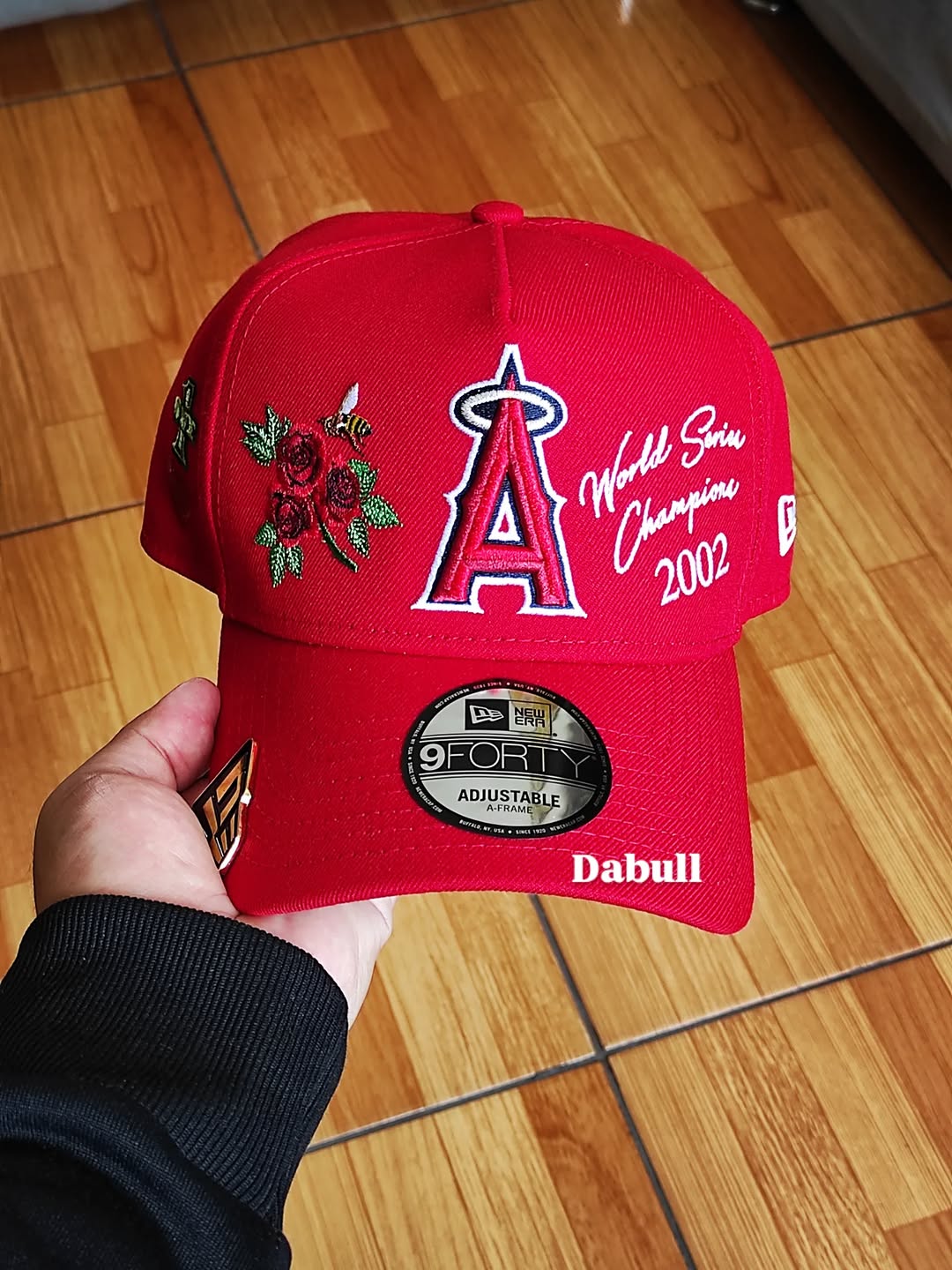 New Era ANAHEIM ANGELS city red 9FORTY A-FRAME Snapback