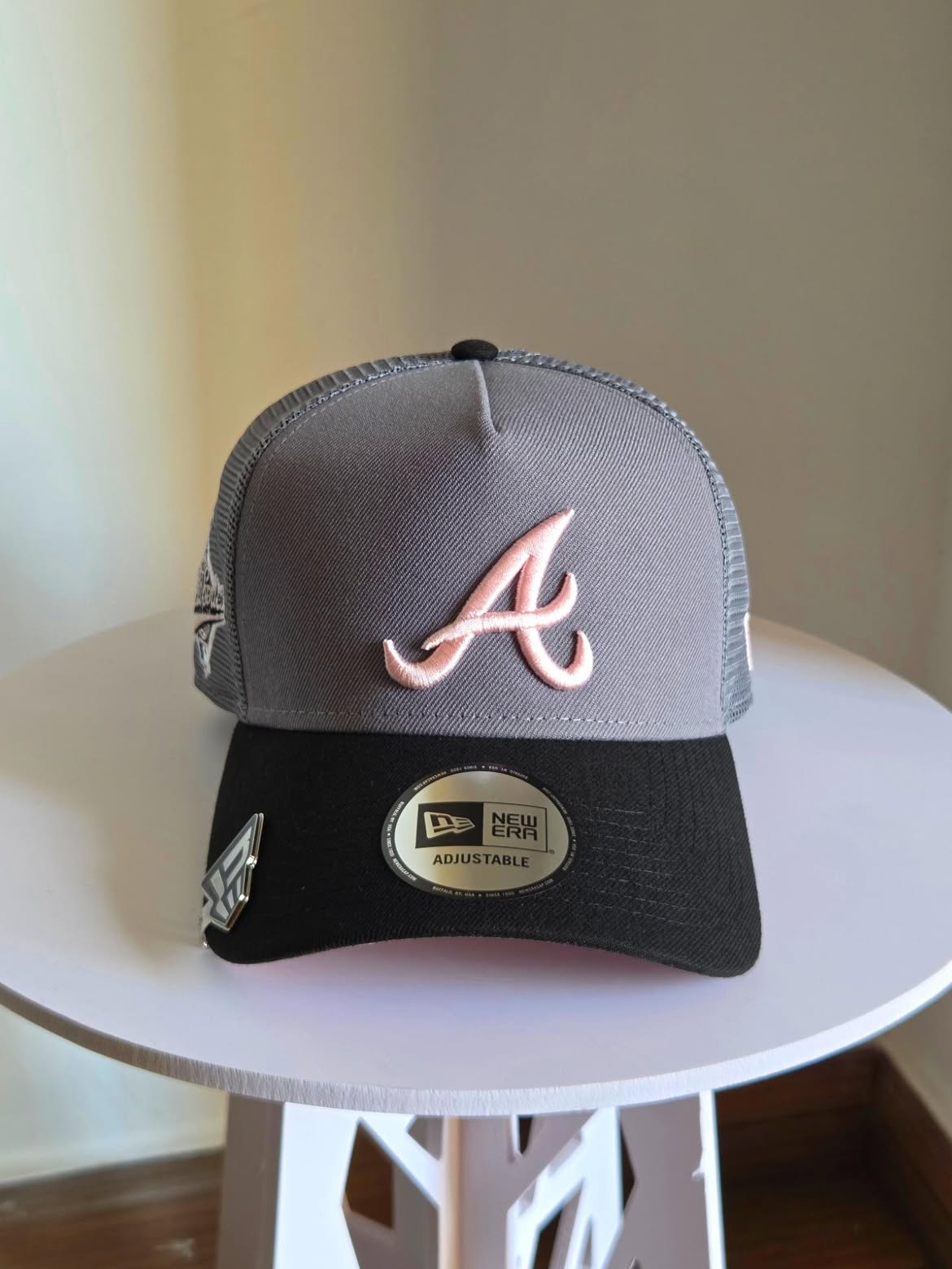 New Era Atlanta Braves World Series 1995 trucker correa tela