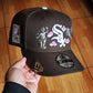 New Era Exclusiva 9FIFTY Marron Chicago White Sox  All Star Game side patch uv pink